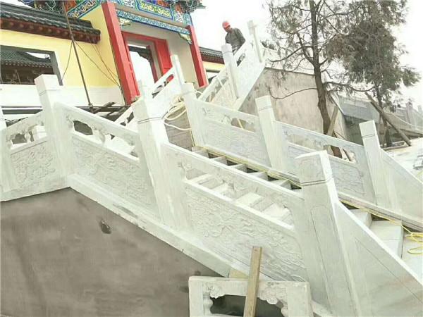 石栏杆 汉白玉石材