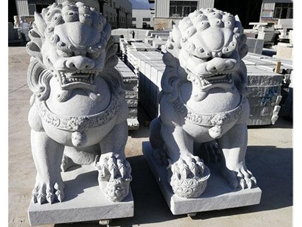 私宅门口放什么石雕好